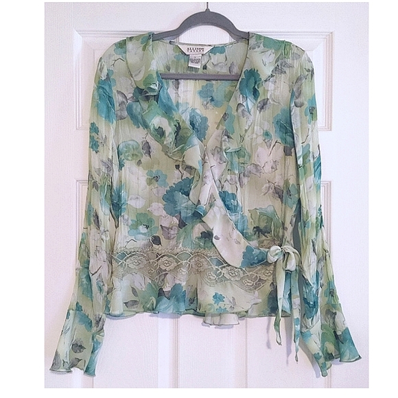 Allison Taylor blouse Size Large - Picture 1 of 4